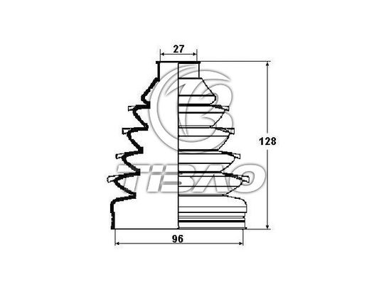 31607507403 Componentes de transmisión Kit conjunto C.V para BMW X5 (E53), 3 (E46)