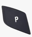 BMW 61316817624 B piezas del chasis palanca de engranaje botón de estacionamiento