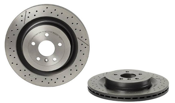Mercedes Benz 1664230512 Partes del chasis Disco de freno